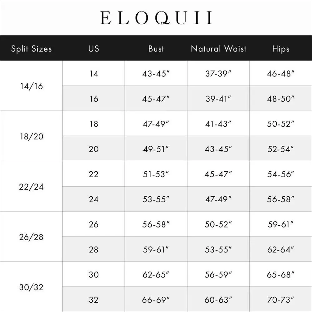 ELOQUII Wrap Front Cropped Sweater - 26/28, Black